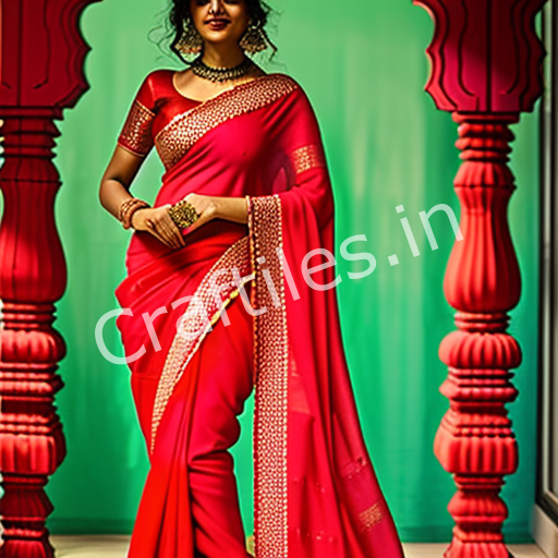 RED SAREE