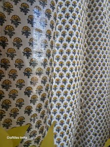 Rajasthani Royalty: Elevate Your Interior with Hand Block Print Curtains!