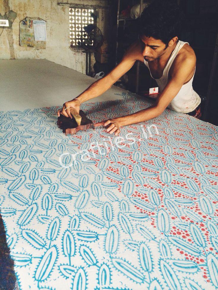 “Crafting Dreams: The Artistry of Sanganeri Hand Block Print”