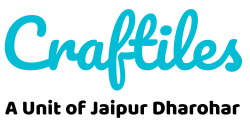 Craftiles Quilt by Jaipur Dharohar the handblock printing art